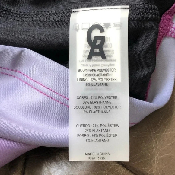 New Good American Electric Feel Ombre Contour Bra top sunset halter Racerback - Picture 8 of 16